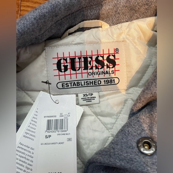 RARE Guess Originals Varsity Jacket Special Edition - Picture 6 of 7